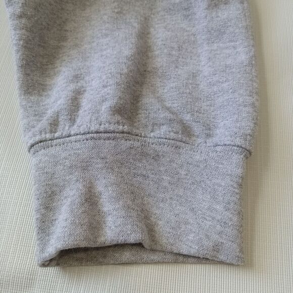 Gildan Sport Gray Allegedly Graphic Print Crew Neck Sweatshirt Adult Size Large - Picture 11 of 12